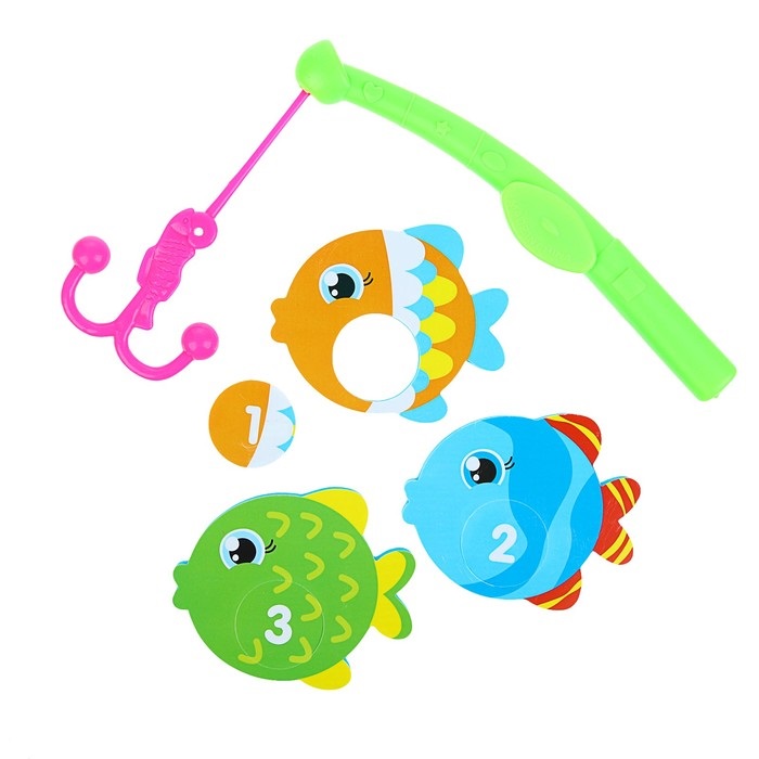 Набор игрушек для ванны «Рыбки»